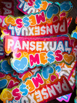 Pansexual Mess Sticker