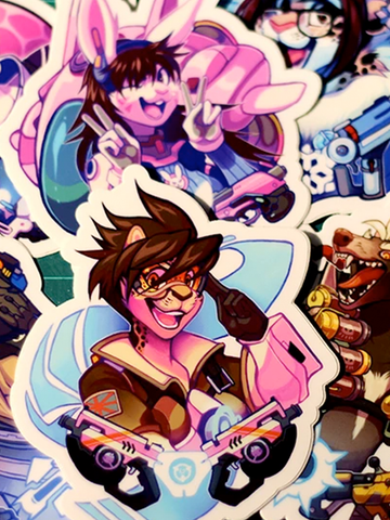 O(fur)watch Stickers