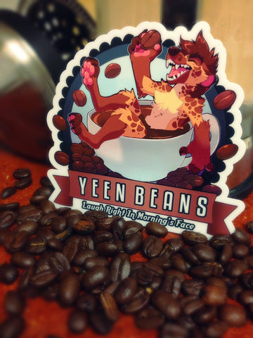 Yeen Beans Sticker